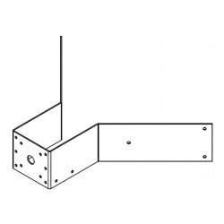 Bosch MIC-CMB-WD kit de support Blanc Aluminium