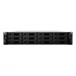 Synology RX1217RP boîtier de disques Rack (2 U) Noir, Gris