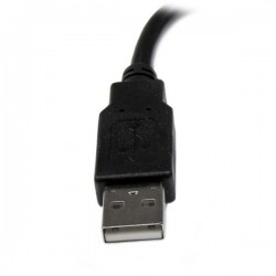 StarTech.com Câble d'extension USB 2.0 de 15cm - Rallonge USB A vers A - M F