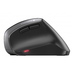 CHERRY MW 4500 Souris ergonomique sans fil, pour droitiers, inclinée à 45°, noir, USB