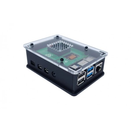 Boitier compatible PoE HAT pour Raspberry Pi 4