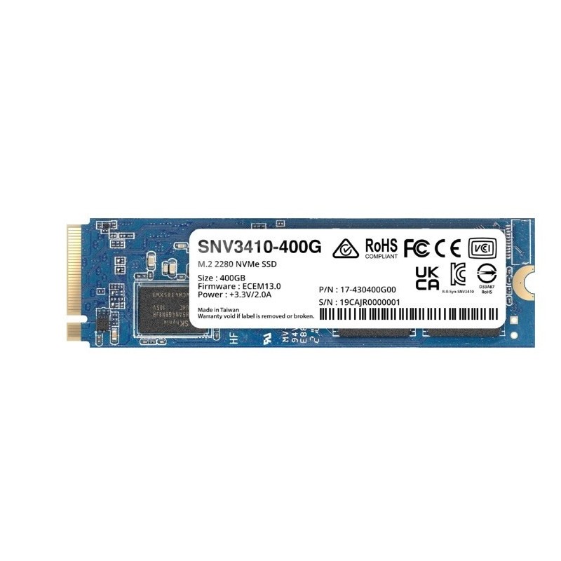 Synology SNV3410 M.2 400 Go PCI Express 3.0 NVMe