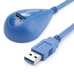 StarTech.com Câble d'extension SuperSpeed USB 3.0 de bureau de 1,5 m - USB A vers A M F