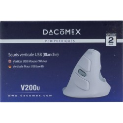 Dacomex V200-U souris Droitier USB Type-A Optique 1600 DPI