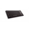 CHERRY G84-4400 TRACKBALL KEYBOARD Clavier filaire miniature, trackball, PS2, noir, AZERTY - FR