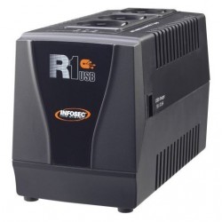 Infosec R1 USB 1000 alimentation d'énergie non interruptible 1 kVA 500 W 3 sortie(s) CA