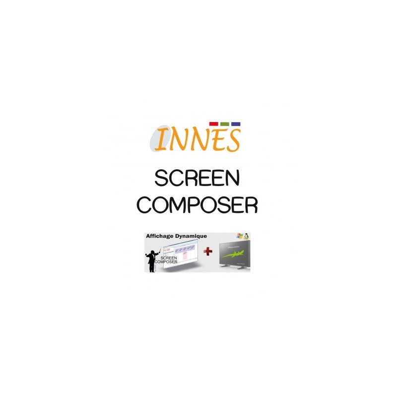 LOGICIEL INNES SCREEN COMPOSER - 20 jetons