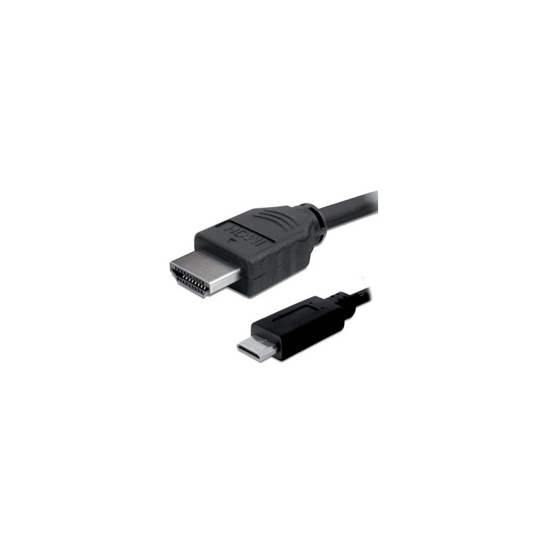 Uniformatic 12455 câble HDMI 5 m HDMI Type A (Standard) HDMI Type C (Mini) Noir