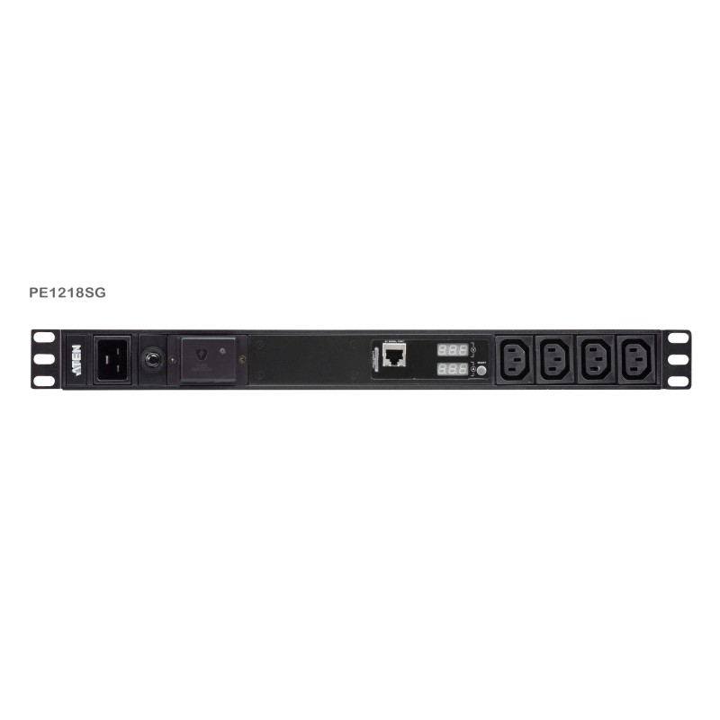 ATEN PDU 1U de base avec mesure et protection contre les surtensions