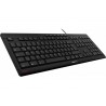 CHERRY STREAM clavier Bureau USB AZERTY Belge Noir