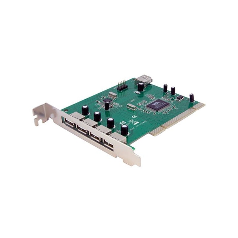 StarTech.com Carte Adaptateur PCI vers 7 Ports USB 2.0 - Interne Externe