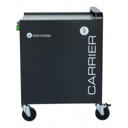 LocknCharge Carrier 30 Classe mobile de charge et de gestion Noir, Bleu, Vert, Métallique