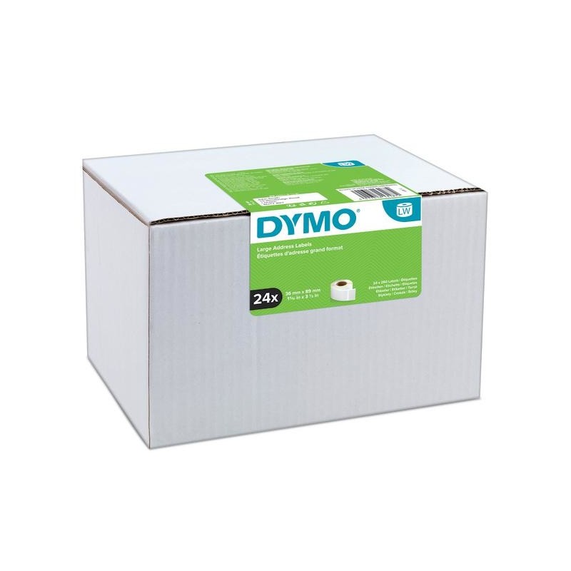 DYMO LW - Étiquettes d'adresse grand format - 36 x 89 mm - S0722390