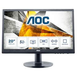 AOC 60 Series M2060SWDA2 LED display 49,6 cm (19.5") 1920 x 1080 pixels Full HD Noir
