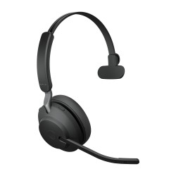 Jabra Evolve2 65, UC Mono Casque Sans fil Arceau Bureau Centre d'appels USB Type-C Bluetooth Noir