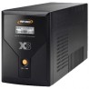 Infosec X3 EX LCD USB 1600 alimentation d'énergie non interruptible Interactivité de ligne 1,6 kVA 4 sortie(s) CA