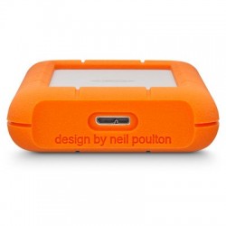 LaCie Rugged Mini disque dur externe 2 To Orange, Argent