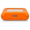 LaCie Rugged Mini disque dur externe 2 To Orange, Argent