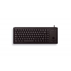 CHERRY G84-4400 TRACKBALL KEYBOARD Clavier filaire miniature, trackball, USB, noir, AZERTY - FR