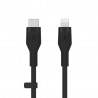 Belkin CAA009BT2MBK câble Lightning 2 m Noir