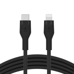 Belkin CAA009BT2MBK câble Lightning 2 m Noir