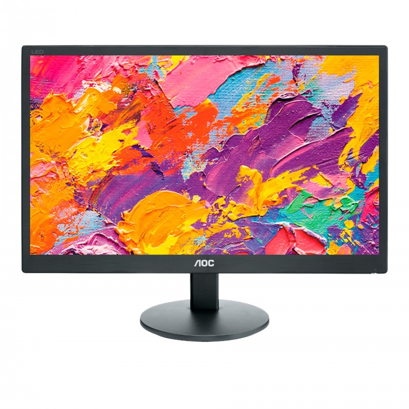 AOC 70 Series E970SWN LED display 47 cm (18.5") 1366 x 768 pixels WXGA LCD Noir