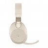 Jabra Evolve2 85, MS Stereo Casque Avec fil &sans fil Arceau Bureau Centre d'appels USB Type-C Bluetooth Beige