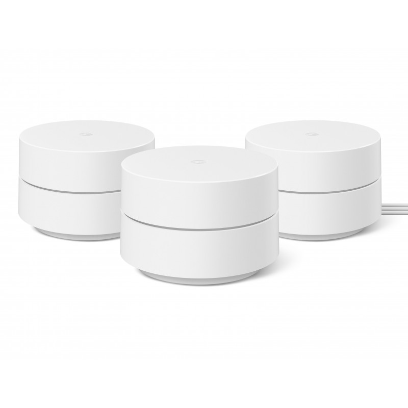 Google Wifi Bi-bande (2,4 GHz   5 GHz) Wi-Fi 5 (802.11ac) Blanc 2 Interne