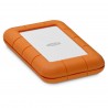 LaCie Rugged Secure disque dur externe 2 To Orange, Blanc