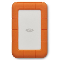 LaCie Rugged Secure disque dur externe 2 To Orange, Blanc