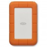 LaCie Rugged Secure disque dur externe 2 To Orange, Blanc