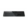 Logitech Wireless Solar Keyboard K750 clavier RF sans fil AZERTY Français Noir