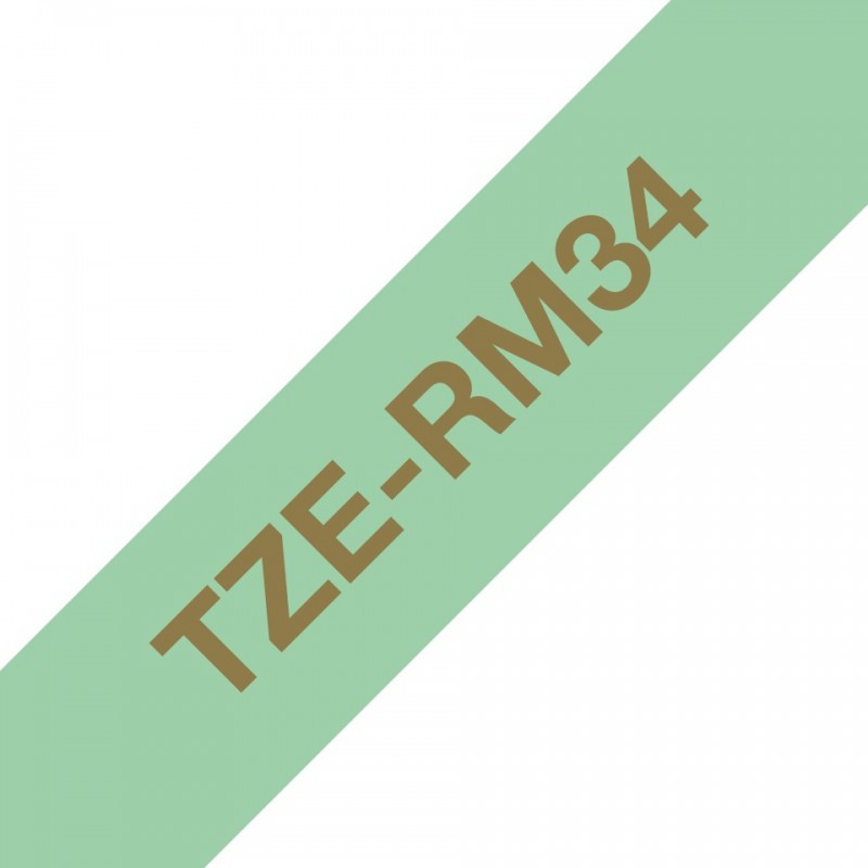 Brother TZE-RM34 ruban d'impression Or