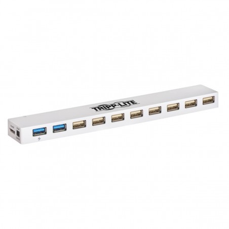 Tripp Lite U360-010C-2X3 hub & concentrateur USB 3.2 Gen 1 (3.1 Gen 1) Micro-B 5000 Mbit s Blanc