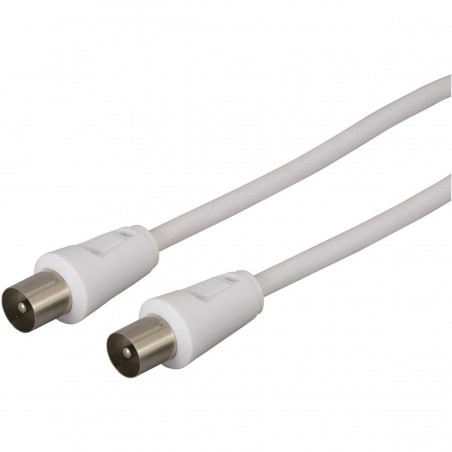 Uniformatic 40952 câble coaxial 2 m Blanc