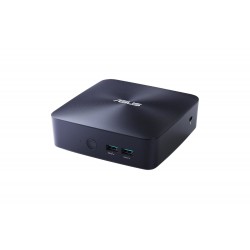 ASUS VivoMini UN68U-M008Z 8 Go DDR4-SDRAM 256 Go SSD Windows 10 Home Mini PC Bleu