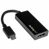 StarTech.com Adaptateur vidéo USB-C vers HDMI - M F - Ultra HD 4K - Noir