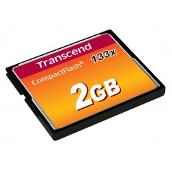 Transcend TS2GCF133 mémoire flash 2 Go CompactFlash MLC