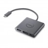 DELL Adaptateur USB-C vers HDMI DP avec passerelle d’alimentation