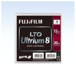 Fujifilm Cartridge Fuji LTO8 Ultrium 12TB 30TB Bande de données vierge 12 To LTO 1,27 cm
