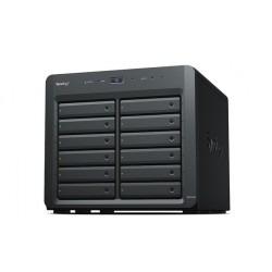 Synology DX1215II Boîtier de disques de stockage Boîtier disque dur SSD Noir 2.5 3.5"