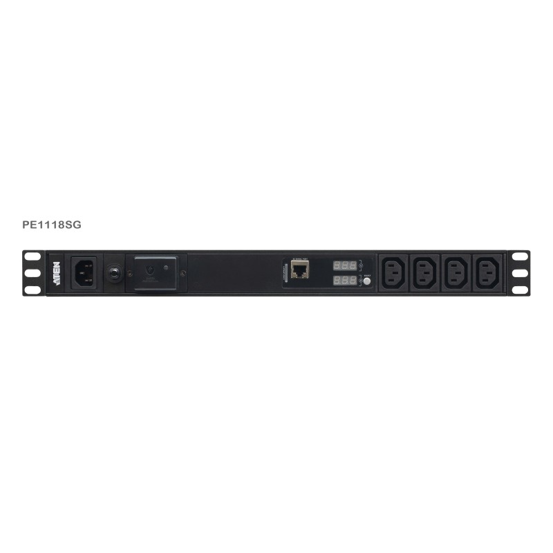 ATEN PDU 1U de base avec mesure et protection contre les surtensions