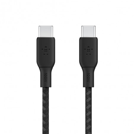 Belkin CAB014bt3MBK câble USB 3 m USB 2.0 USB C Noir