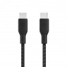 Belkin CAB014bt3MBK câble USB 3 m USB 2.0 USB C Noir