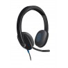 Logitech H540 USB Computer Headset Avec un son haute définition et des commandes sur l'oreillette