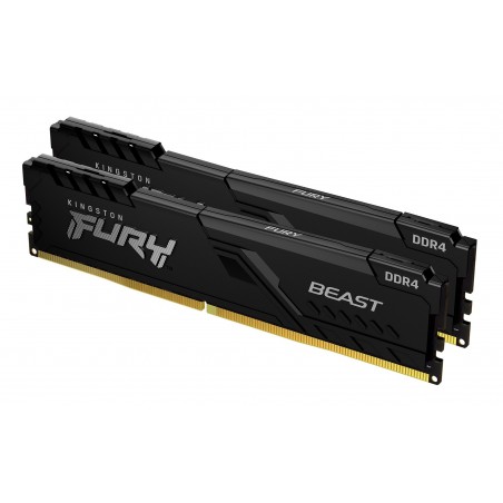 Kingston Technology FURY 16Go 2666MT s DDR4 CL16 DIMM (Kit de 2) Beast Black