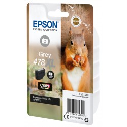 Epson Squirrel Singlepack Grey 478XL Claria Photo HD Ink