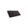 CHERRY G84-4100 COMPACT KEYBOARD Clavier filaire miniature, USB PS2, noir, AZERTY - FR