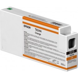 Epson Singlepack Orange T824A00 UltraChrome HDX 350ml