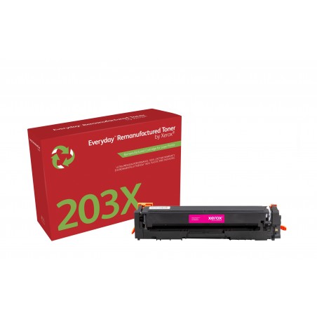 Everyday Toner remanufacturé Magenta ™ de Xerox compatible avec HP 203X (CF543X), Grande capacité